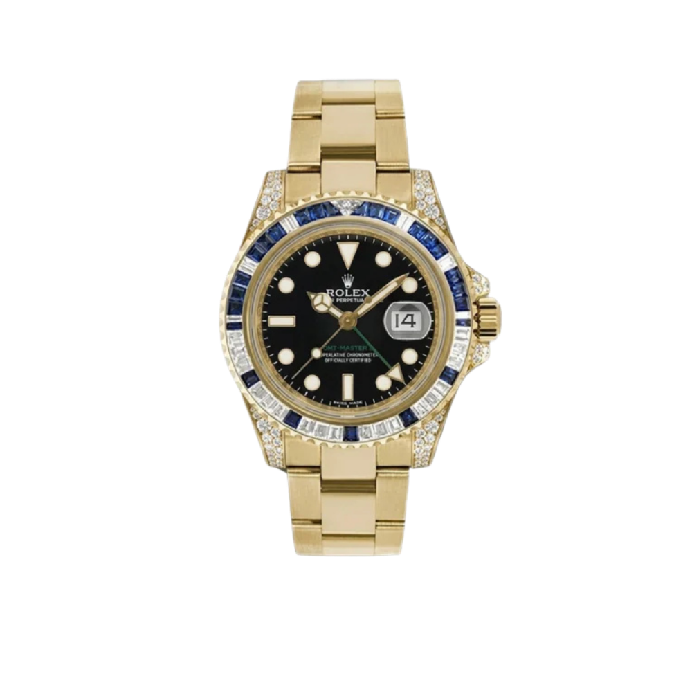 GMT-Master II 116758SA Yellow Gold Oyster Bracelet 40mm