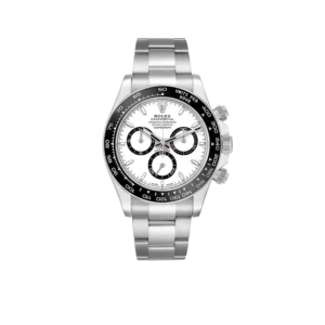 Rolex Daytona 40mm Stainless Steel White Panda Dial 126500